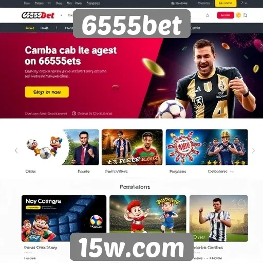 Promoções e bônus oferecidos pelo site 6555bet